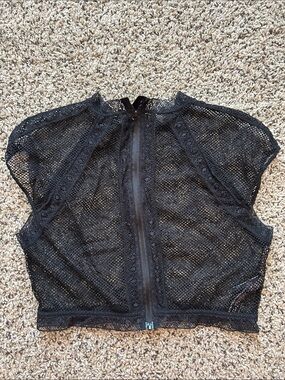 Victoria's Secret Black Mesh Bralette